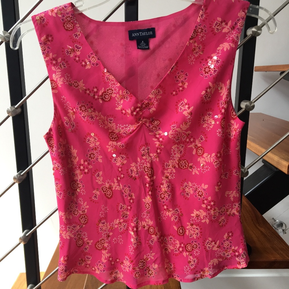 Ann Taylor Sleeveless Blouse